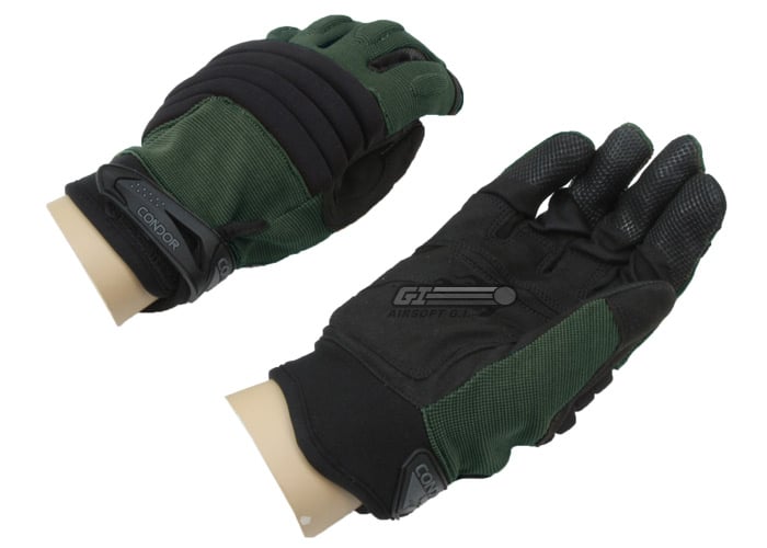 Condor Outdoor Stryker Padded Knuckle Tactical Gloves ( Sage / L