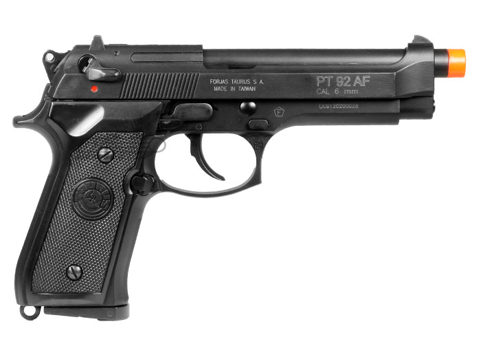 Pistola Taurus Beretta 92® 6mm Metal Airsoft Balines + Diana
