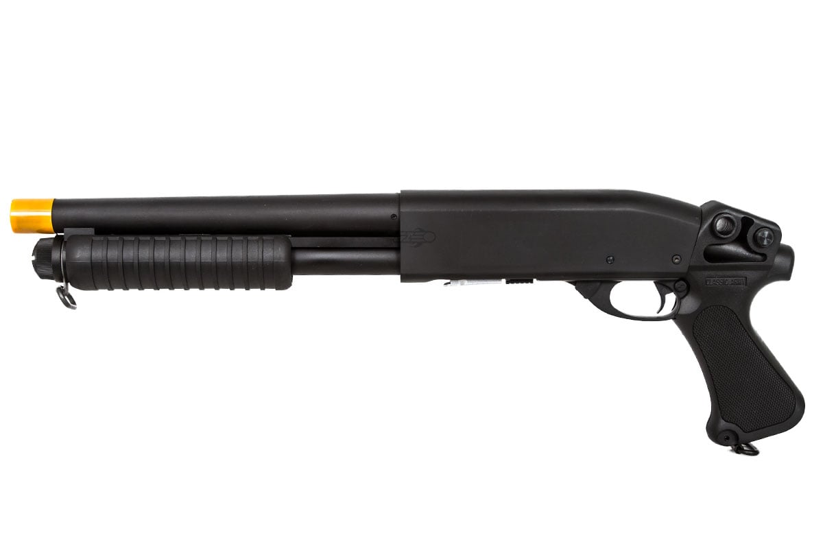 Classic Army Breacher Ca870 Spring Airsoft Shotgun Black