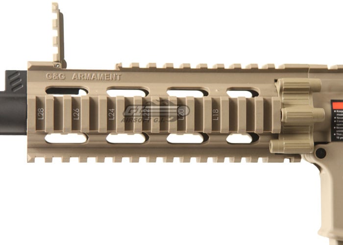 G&G Combat Machine GR16 CQW Wasp DST M4 Tan Carbine AEG