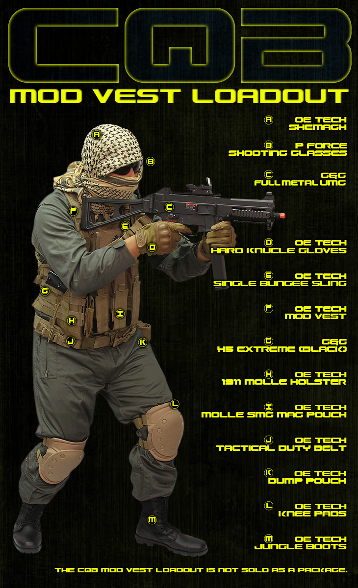 Tactical Gear - Mod Vest Loadout