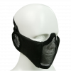 Bravo Airsoft Tactical Gear V4 Strike Metal Mesh Face Mask With Ear  Protection ( Option )