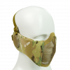 Bravo Airsoft Tactical Gear V4 Strike Metal Mesh Face Mask With Ear  Protection ( Option )