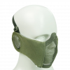 Bravo Airsoft Tactical Gear V4 Strike Metal Mesh Face Mask With Ear  Protection ( Option )
