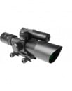 AIM Sports Titan Series 2.5-10X40mm Green Laser Riflescope w/ Mil-Dot Reticle (Black)