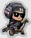 MAYO GANG KEVIN CHIBI STICKER (LIMITED EDITION PRISMATIC)