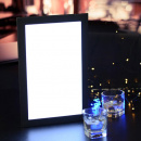 8-1/2" x 14" Single Panel Illuminated LED Backlit Menu Cover