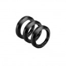 VISM M4/M4 Muzzle Crush Washers - 3 Pack (Black)