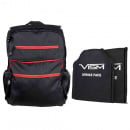 VISM Guardian Backpack with 10X12 Front and Back Level IIIA Ballistic Soft Panels (Black)