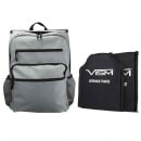 VISM Guardian Backpack With 10X12 Front and Back Level IIIA Ballistic Soft Panels (Light Grey)