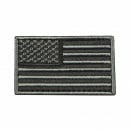 NC Star Embroidered USA Flag Patch (Black)