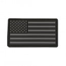 NC Star PVC USA Flag Patch (Black)