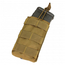 Condor Outdoor MOLLE Single Open Top M4 Magazine Pouch (Coyote)