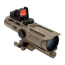 VISM Ultimate Sighting System Gen 3 w/ Red Micro Dot (P4 Reticle/Tan)