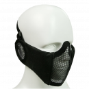 Bravo Airsoft Tactical Gear V4 Strike Metal Mesh Face Mask With Ear Protection (Option)
