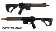 KWA LM4D Daniel Defense Licensed RIII with Zeta Adjustable Stock and Grip (Black)