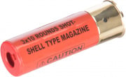 Double Eagle M56 Single Airsoft Shotgun Shell Type Magazine (Red)