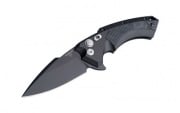 Hogue X5 3.5" Spear Point Folding Knife w/ G10 Insert (Black)