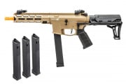 PCC Magazine Combo #15 w/ Lancer Tactical Gen 2 9mm Battle X CQB Carbine Airsoft AEG (Tan)