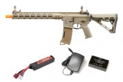 Lancer Tactical Gen 3 Archon Battery & Charger Package #3 Feat. Gen 3 Archon AEG W/ ETU (Tan)