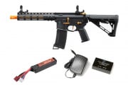 Lancer Tactical Gen 3 Archon Battery & Charger Package #4 Feat. Gen 3 9"Archon AEG W/ ETU (Black & Gold)