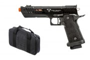 Taran Tactical Innovations JW4 Combat Master Pit Viper 2011 Hi-Capa Gas Blowback Airsoft Gun Gun Case Combo V2