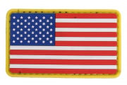 Emerson US Flag PVC Patch Velcro (Red/White/Blue)