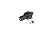 Atlas Custom Works X400UH-A Picatinny Mount Pistol Scout Light w/ Red Laser (Black)