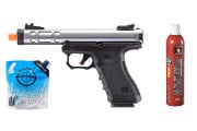 WE-Tech Galaxy G-Series GBB Airsoft Pistol Green Gas Combo (Silver/Black) WE-Tech Galaxy G-Series GBB Airsoft Pistol Green Gas Combo (Silver/Black)
