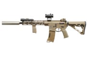 Lancer Tactical Gen 3 M-LOK 10" Airsoft M4 AEG with ETU Field Ready Combo (Tan)