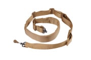 Lancer Tactical QD 2 Point Rifle Sling (Tan)