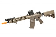 Classic Army Skirmish ECS KM12 M4 Carbine AEG Airsoft Rifle Field Ready Combo V2 (Dark Earth)