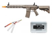 Classic Army Skirmish ECS KM12 M4 Carbine AEG Airsoft Rifle Battery & Charger Combo (Dark Earth)