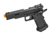 Golden Eagle 3399 OTS .45 Hi-Capa Gas Blowback Pistol w/ Hive Vents &  Stippling ( Black /