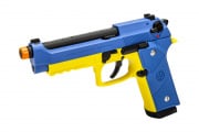 G&G GPM9 UA Gas Blowback Airsoft Pistol (Blue/Yellow)