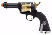 Elite Force Legends Gambler High Stakes Limited Edition CO2 Powered Airsoft Single Action Revolver (Black/Gold)