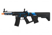 Lancer Tactical LT-29 ETC & FULL METAL Proline Enforcer M4 AEG Airsoft Rifle (Blue/Black)