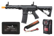 Lancer Tactical Gen 4 Predator 8" CQB AEG Battery & Charger Combo