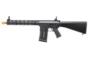 Lancer Tactical Battleaxe 308 AEG Airsoft Rifle w/ Fixed Stock & MLOK Handguard (Black)