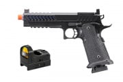Pistol Warrior Package #7 Feat. Lancer Tactical GBB Hi-Capa and Red Dot Sight