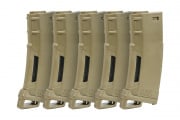 Lancer Tactical High Speed 130 Round Magazine (Flat Dark Earth/5 Pack)