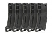 Lancer Tactical High Speed 130 Round Magazine (Black/5 Pack)