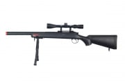 WELL VSR-10 Bolt Action Airsoft Rifle w/ Scope And Bipod (Black)