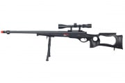 Well MB10BAB VSR Spring Sniper Airsoft Rifle w/ Scope & Bipod (Black)
