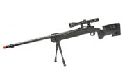 WellFire M40A5 Bolt Action Airsoft Sniper Rifle (Black)