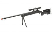 WellFire MB17B Airsoft Bolt Action Sniper Rifle (Black)
