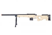 WELL MB4401TBIP L96 AWP Bolt Action Airsoft Rifle With Bipod (Tan)