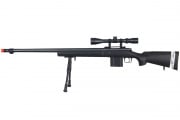 Well MB4405BAB Spring Sniper Airsoft Rifle w/ Scope & Bipod (Black)