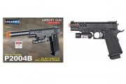 UK Arms P2004B M1911 Spring Airsoft Pistol w/ Laser (Black)