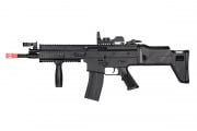 UK Arms MK16 Spring Airsoft Rifle W/ Red Dot Sight & Foregrip (Black)